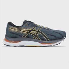 Imagem de Tênis asics gel Hypersonic 5 Masculino Cinza Laranja