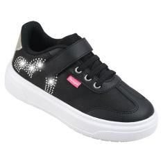 Imagem de Tênis de Led Infantil Pampili XP 24 736.045 Coração-Feminino