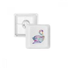 Imagem de Kit de atualização para jogos com teclado mecânico em aquarela colorido em PBT