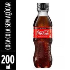 Imagem de Refrigerante Coca Cola Sem Açúcar 200ml