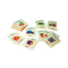 Imagem de Brinquedos Educativos Alfabeto Ilustrado em Inglês 54 Peças