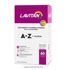 Imagem de Kit Lavitan a-z Mulher Suplemento Alimentar 60 Comprimidos 3