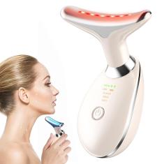 Imagem de Massageador facial de pescoço Ihelol 3 em 1 com vibração e térmico
