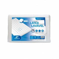 Imagem de Travesseiro Latex Sintetico Lavável 40x60 Tec Microfibra Fibrasca