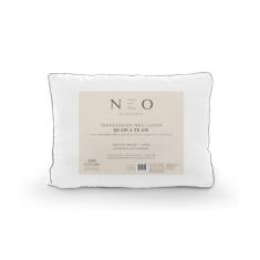 Imagem de Travesseiro Neo Luxor Ecopluma Percal Algodão 233 Fios 50x70