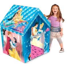 Imagem de Barraca Infantil Disney Casinha Princesas Cabana Portátil Prática Para Meninas