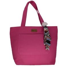 Imagem de Bolsa Lulu com Lenço-Pompom Pink - Fábio Maltez - Fabio Maltez