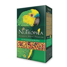 Imagem de Ração Nutrópica Para Papagaio Sabor Frutas - 1,2kg