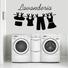 Imagem de Adesivo decorativo para Lavanderia tam 50cmx90cm