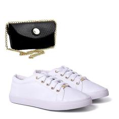 Imagem de Tenis Feminino Casual original leve conforto+ bolsa c/alca
