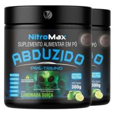 Imagem de Abduzido Pré-Treino 300G Limonada Suíça Kit 2 Potes - Nitromax