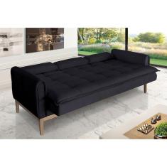 Imagem de Sofá Cama Rivieira 1.70m - Preto