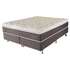 Imagem de Cama Box King Size (Box + Colchão) 193X203x67 Safira Prorelax Molas En