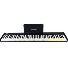 Imagem de Piano Eletrônico 88 Teclas Arranjador Konix - PH88-S Midi Bateria Recarregável