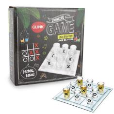 Imagem de Jogo da Velha Shot Dose 10ml Vidro Acrílico 1 Tabuleiro 9 Copos de Vid