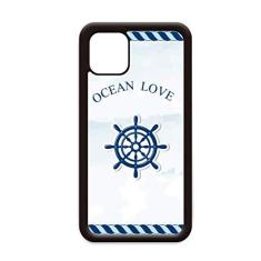 Imagem de Capa Rudder Ocean Love Sea Sailing Blue para iPhone 12 Pro Max para Apple Mini Mobile Case Shell