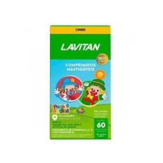 Imagem de Suplemento Vitamínico Lavitan Kids Lima-Limão 60Cps  Cimed