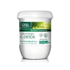 Imagem de Creme De Massagem C-detox Desintoxicante 650g D'água Natural