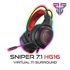 Imagem de Headset Gamer Sniper 7.1 USB Iluminação rgb Fantech HG16