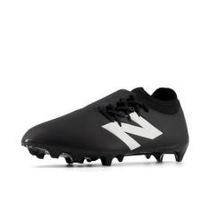 Imagem de New Balance Tênis de futebol unissex Furon Dispatch Fg V7+, Preto/Branco/Vermelho Verdadeiro, 37/39 BR G