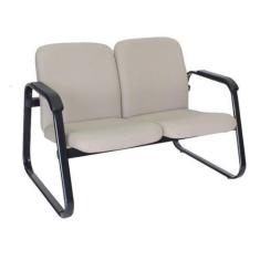 Imagem de Sofá Para Sala De Espera E Recepção Linha Ramsés Cinza - Design Office