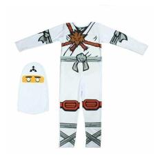 Imagem de Fantasia Ninjago Infantil Branco Longa com Gorro