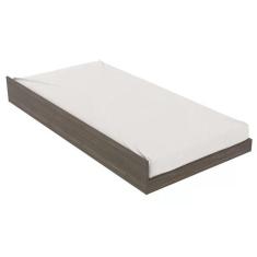 Imagem de Cama Auxilar Solteiro Cm8008 Nogal Tecno Mobili Nogal