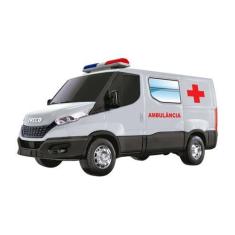 Imagem de Miniatura Van Carrinho Iveco Daily Design Replica Serviços Essenciais