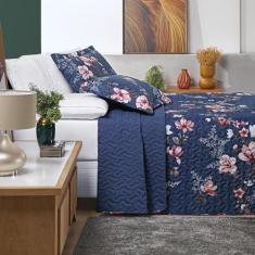 Imagem de Roupa De Cama Queen Box Nyla Kit Estampado 200 Fios - Ul - De Luca Enx