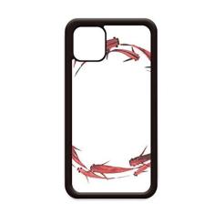 Imagem de Capa de peixe de carpa vermelha chinesa para iPhone 12 Pro Max para Apple Mini Mobile Case Shell