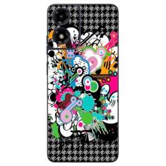 Imagem de Capa Adesivo Skin022 Verso Para Motorola Moto G04