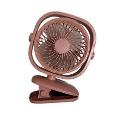 Imagem de Mini Ventilador Elétrico Portátil De Mesa Com Base Pregador 2 Velocida