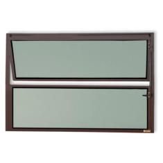 Imagem de Janela De Alum nio Basculante 50x50cm Vidro Mini Boreal Maste