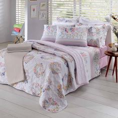 Imagem de Jogo de Cama Solteiro Santista Prata 150 Fios Bloom