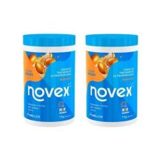 Imagem de Creme De Tratamento Novex 1Kg Oleo De Argan - Kit Com 2Un
