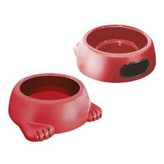 Imagem de COMEDOURO PLAST. GLAMOUR FURACAOPET N3 - 1000 ML (VERMELHO)