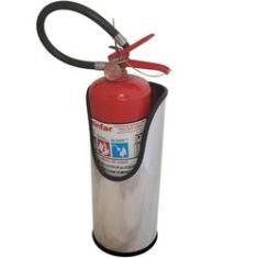Imagem de Suporte para extintor Brinox Extintor de Incendio Aço Inox