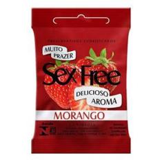 Imagem de Preservativo Sex Free Morango com 3 Unidades