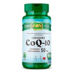 Imagem de Co-enzima CoQ 10 Ubiquinona Unilife 60 Cápsulas
