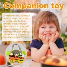 Imagem de Brinquedo De Pelúcia, Bonito Colorido Engraçado Criativo Adorável Cesta De Doces