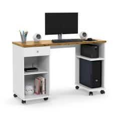 Imagem de Mesa para Computador Million 1 gv Branca e Nature