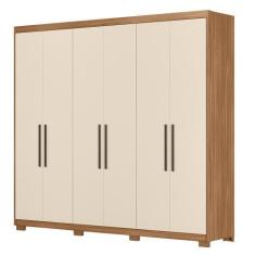 Imagem de Guarda Roupa Venice 6 Portas, 4 Gavetas E 4 Cabideiros Com Pés - Demób