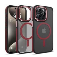 Imagem de Hitaoyou Capa protetora para iPhone 13 Pro Max, capa protetora para iPhone 13 Pro Max [compatível com MagSafe] Capa protetora translúcida fosca à prova de choque para iPhone 13 Pro Max 6,7 polegadas