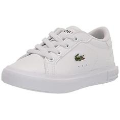 Imagem de Lacoste Tênis infantil Powercourt, Branco/Branco, 17