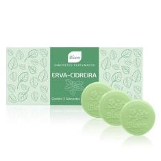 Imagem de Kit Presente Estojo Sabonetes Bloom com 3 unidades 90g cada Erva-Doce 