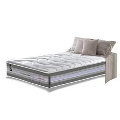 Imagem de Colchão Solteiro de Molas Ensacadas D33 Cama Inbox Select Firme 88x188x32 Cinza