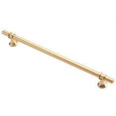 Imagem de Liga de zinco preto ouro porta alças armário de cozinha puxadores de gaveta sólida moda móveis lidar com ferragem, cobre ouro 256mm