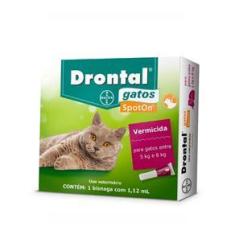 Imagem de Profender 1,12ml Vermifugo Gatos 5 A 8kg Bayer