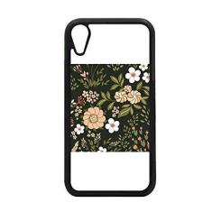 Imagem de Capa  com tinta de flor selvagem para iPhone XR para proteção de telefone Apple