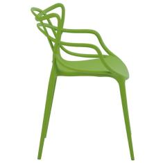 Imagem de Cadeira Decorativa Sala e Cozinha Feliti (PP) Verde - Gran Belo